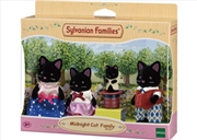Buy Sylvanian Families - Midnight Cat Family