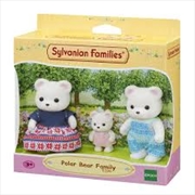 Buy Sylvanian Families - Polar Bear Family 3 Figure Pack