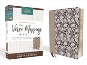 Buy Niv, Verse Mapping Bible, Leathersoft, Navy Floral, Comfort Print: Find Connections In Scripture Usi