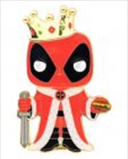 Deadpool - King Deadpool 4" Pop! Enamel Pin | Merchandise