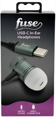 Fuse Usb-C Inear Grey Headphones | Accessories