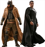 Justice League Movie - Knightmare Batman & Superman 1:6 Scale 12" Action Figure Set | Merchandise