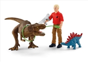 Buy Schleich - Tyrannosaurus Rex attack