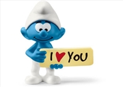 Buy Schleich - Smurf with sign