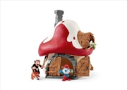 Buy Schleich - Smurf House with 2 figurines