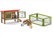 Buy Schleich - Rabbit Hutch