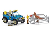 Buy Schleich - Off-road vehicle with dino outpost