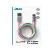 Buy Laser Rainbow Type C To Usb Cable 1m