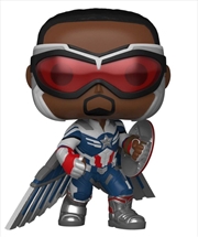 Buy The Falcon and the Winter Soldier - Captain America Pose US Exclusive Pop! Vinyl [RS]