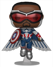 The Falcon and the Winter Soldier - Captain America Flying US Exclusive Pop! Vinyl [RS] | Pop Vinyl