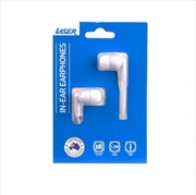 Laser Earbud Headphone in White | Accessories