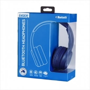 Buy Laser Wireless Over Ear Headphones with Mic Navy Blue