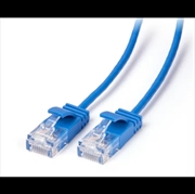 Buy 3m Ultra Slim Cat6 Network Cable Blue