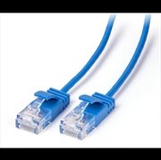 Buy 5m Ultra Slim Cat6 Network Cable Blue