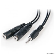 Buy 3.5mm Stereo Audio Male to 2 X 3.5mm Female Splitter Cable