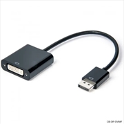 Buy Display Port to DVI adapter Male to Female Adapter 0.2M