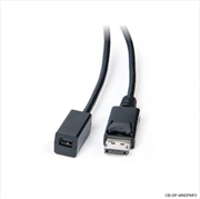 Buy DisplayPort to Mini DisplayPort Male to Female 2M Cable