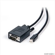Buy Mini DisplayPort to VGA Male to Male Cable 2M