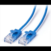 Buy 2m Ultra Slim Cat6 Network Cable Blue