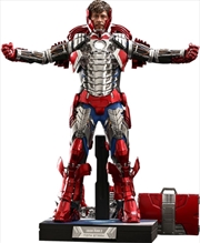 Iron Man 2 - Tony Stark Mark V Suit Up Deluxe 1:6 Scale 12" Action Figure | Merchandise