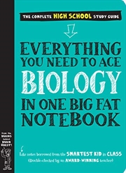 Buy Everything You Need to Ace Biology in One Big Fat Notebook (Big Fat Notebooks)