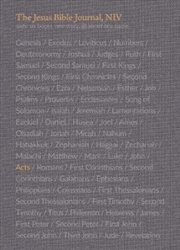 Buy The Jesus Bible Journal Acts Niv Paperback, Comfort Print