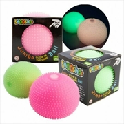 Jumbo Spiky Glow Green Ball | Toy
