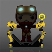Buy Iron Man 2 - Iron Man Mark IV with Gantry Glow Pop! Deluxe