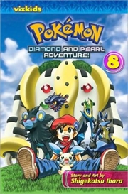 Pokemon Diamond and Pearl Adventure! Vol. 8 | Paperback Book