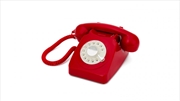 Rotary Telephone - Red | Accessories