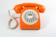 Rotary Telephone - Orange | Accessories