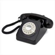 Rotary Telephone - Black | Accessories