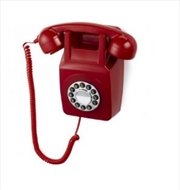 Wall Mounted Telephone - Red | Accessories