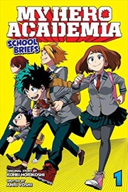 My Hero Academia School Briefs Series Vol 1-4 Books Collection Set By Anri Yoshi (Parents' Day, Trai | Paperback Book