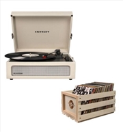 Buy Crosley Cruiser Bluetooth Portable Turntable with Storage Crate - Dune