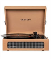 Crosley Voyager Bluetooth Portable Turntable - Tan | Hardware Electrical