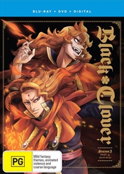 Buy Black Clover - Season 3 - Part 4 - Eps 130-141 | Blu-ray + DVD