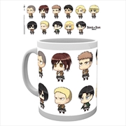 Buy Attack On Titan Chibis Mug