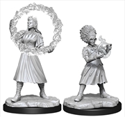 Magic the Gathering - Unpainted Miniatures: Rootha & Zimone | Games