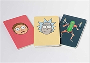 Buy Rick and Morty: Pocket Notebook Collection (Set of 3)