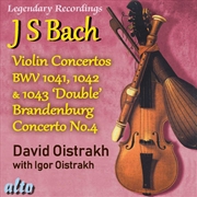 Buy Bach Violin Cons 1 2 3 Plus Brandenburg Con No.4