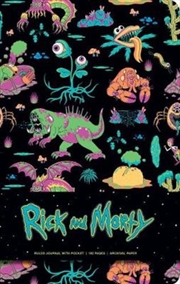 Buy Rick and Morty Hardcover Ruled Journal