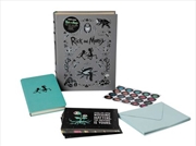 Buy Rick and Morty Deluxe Note Card Set (With Keepsake Book Box)