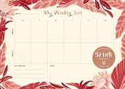 Buy 52 Lists Weekly Desk Pad