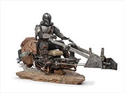 Buy Star Wars: The Mandalorian - Mandalorian on Speederbike Deluxe 1:10 Scale Statue