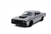 Big Time Muscle - Plymouth RoadRunner 1970 Silver 1:24 Scale Diecast Vehicle | Merchandise