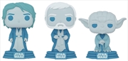 Buy Star Wars: Across the Galaxy - Force Ghost Glow US Exclusive Pop! 3-pack [RS]