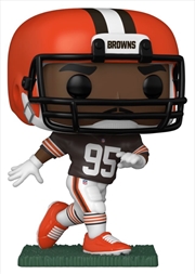 Buy NFL: Browns - Myles Garrett (Home) Pop! Vinyl