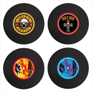Guns N Roses Vinyl Coasters Set of 4 | Merchandise