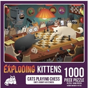 Buy Cats Playing Chess 1000 Piece Puzzle